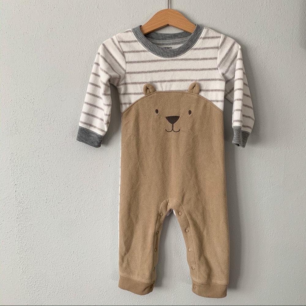 Carter’s Striped Bear Jumpsuit